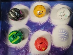 OUTLET Bakugan zestaw 5 kolorowych figurek kolekcjonerskich Evolutions Mythic Battle Pack 