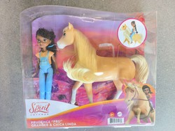 OUTLET Mały Zestaw lalka Pru i koń Chica Linda laleczka Prudence figurka konik 3+ Spirit Untamed Mattel USZKODZONE OPAKOWANIE