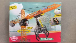 OUTLET Mega Crane Dźwig Żuraw z dźwiękiem zdalnie sterowany 120 cm + pilot PO ZWROCIE