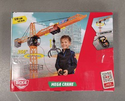 OUTLET Mega Crane Dźwig Żuraw z dźwiękiem zdalnie sterowany 120 cm + pilot WADLIWY