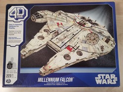 OUTLET Puzzle 4D Build Star Wars Gwiezdne Wojny Statek Falcon Millennium model 3D do złożenia PO ZWROCIE