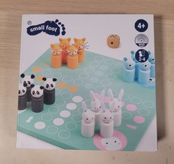 OUTLET Small Foot Drewniany chińczyk Zwierzątka Ludo Animals pastel USZKODZONE OPAKOWANIE