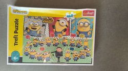 OUTLET Trefl Puzzle 160 Minionki Bello USZKODZONE OPAKOWANIE