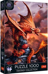 Puzzle 1000 Fantasy Collection Ognisty Smok Trefl Anne Stokes Collection 12+