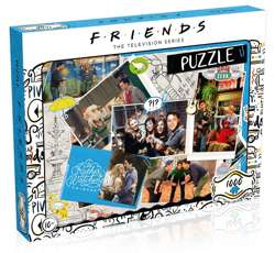 Puzzle 1000 Friends Przyjaciele Scrapbook Winning Moves