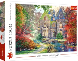 Puzzle 1500 elementów Jesienny dworek