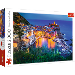 Puzzle 2000 Vernazza o zmroku Trefl