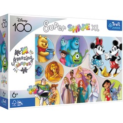 Puzzle Kolorowy świat Disney Trefl Junior 160 elementów Super Shape XL