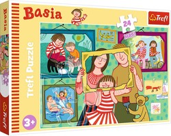 Puzzle Maxi 24 Basia i jej dzień Trefl