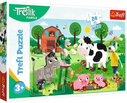 Puzzle Maxi 24 Trefliki na wsi