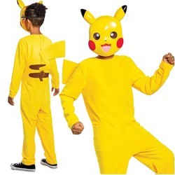 Strój karnawałowy Pokemon Pikachu kostium żółte przebranie 150-163 cm (14-16 lat)