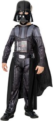 Strój karnawałowy Star Wars Gwiezdne Wojny Darth Vader kostium czarne przebranie 134-140 cm (9-10 lat)