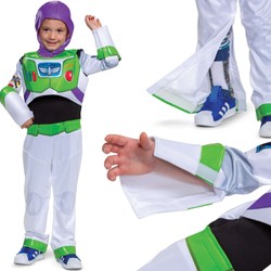 Strój karnawałowy Toy Story dla dzieci Buzz Lightyear kostium przebranie 110-122 cm (4-6 lat)