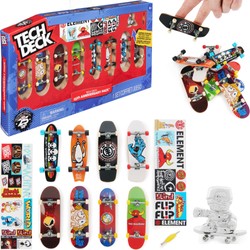 Tech Deck Zestaw kolorowe Deskorolki fingerboard 8-pak Prace ręczne skateboards figurka tech deck dude