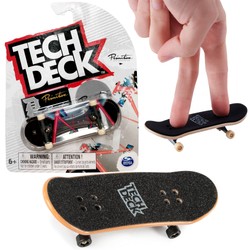 Tech Deck deskorolka fingerboard Primitive Srebrna + naklejki