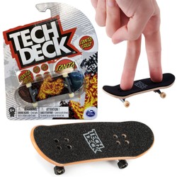 Tech Deck deskorolka fingerboard Santa Cruz Ręka Ogień + naklejki