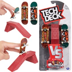 Tech Deck zestaw deskorolka z przeszkodą 2 pak VS Series Chocolate Grind