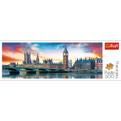 Trefl 29507 Puzzle 500 Big Ben i Pałac Westminster