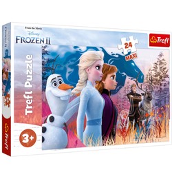 Trefl Puzzle 24 Maxi Disney Frozen II Kraina Lodu Magiczna wyprawa 