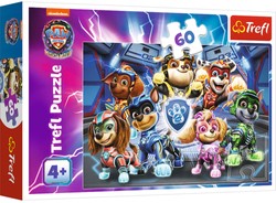 Trefl Puzzle 60 elementów Psi Patrol Przygody Bohaterów Miasta