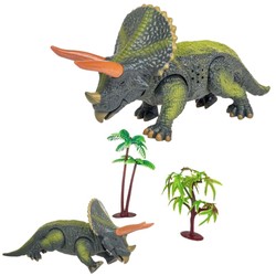 Triceratops dinozaur  ruchoma figurka na baterie 21cm