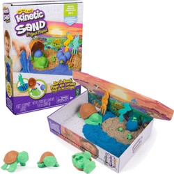 Zestaw do zabawy Kinetic Sand Piasek kinetyczny Project Planet Żółwie Morskie