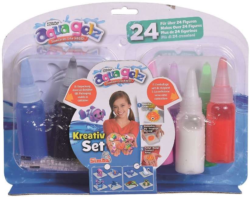 Aqua gelz zestaw kreatywny colossal xxl 35 elementów - prace ręczne -  plastyczne - zestawy kreatywne - zabawki - id: 632-2566 - ASPEKTO