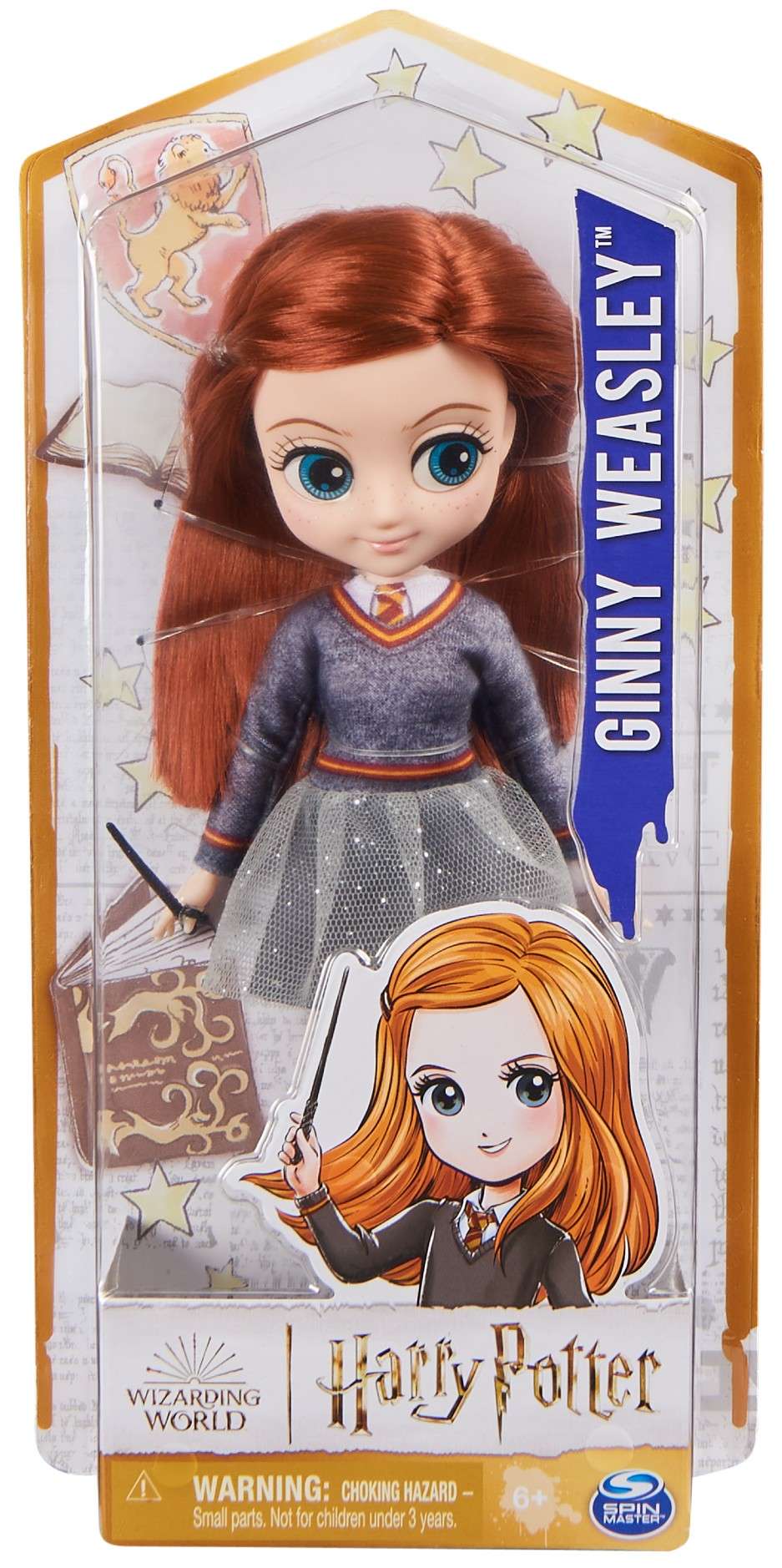 Harry Potter lalka Ginny Weasley z różdżką 20 cm