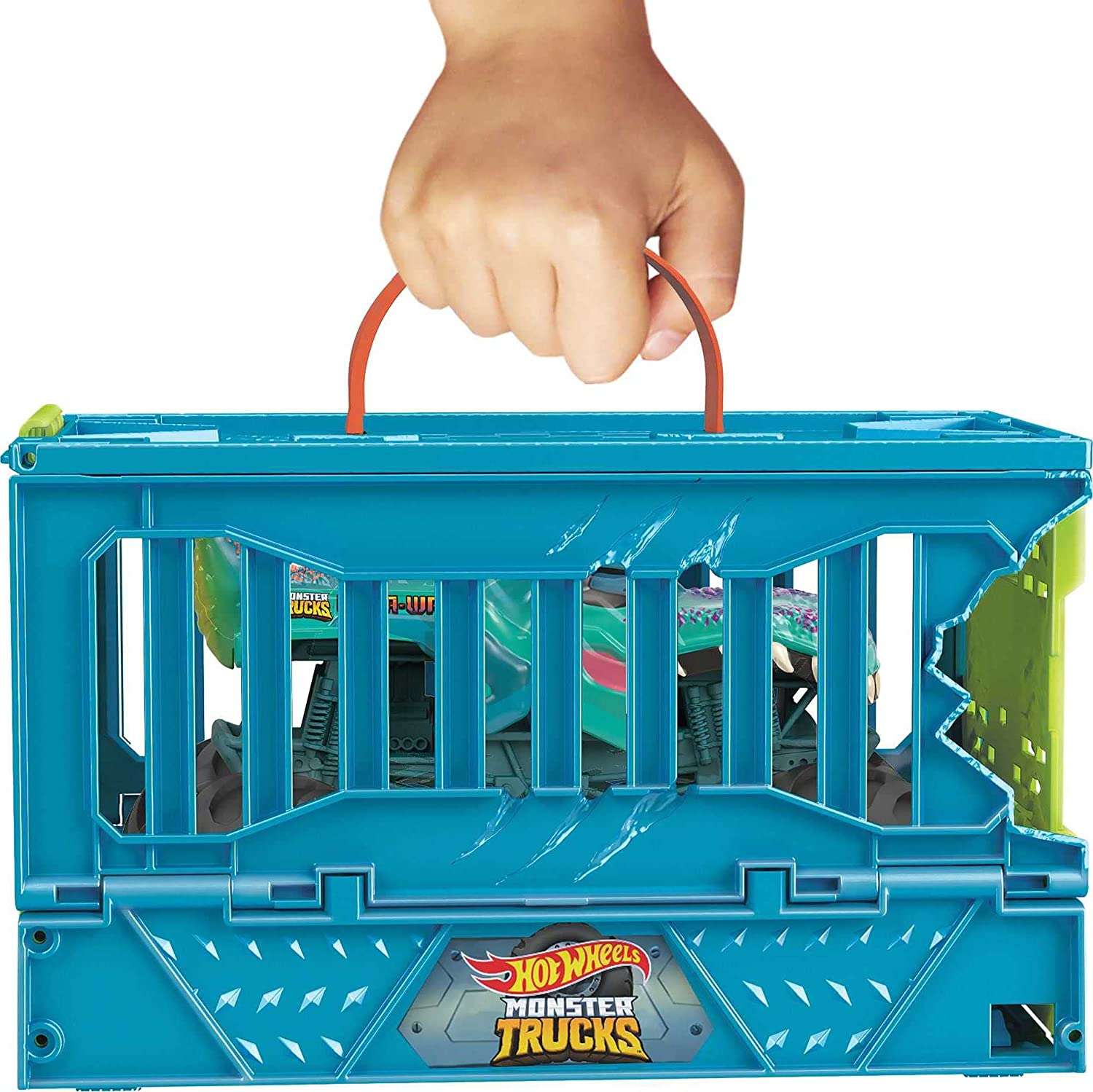 Hot Wheels Monster Trucks Mega Wrex Crash Cage Humbi.pl