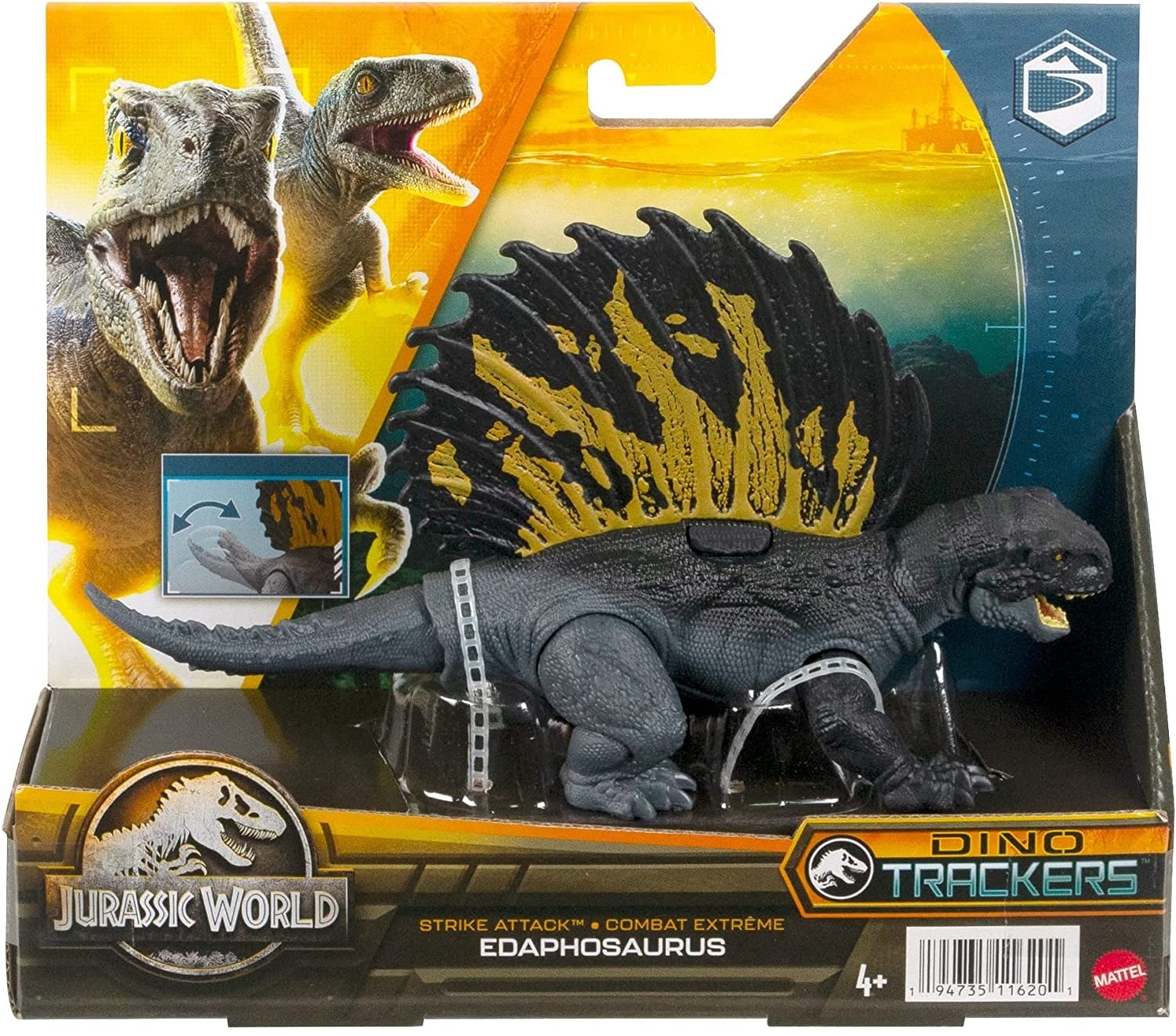 Jurassic World Dino Trackers Figurka Dinozaur Edaphosaurus Humbi Pl