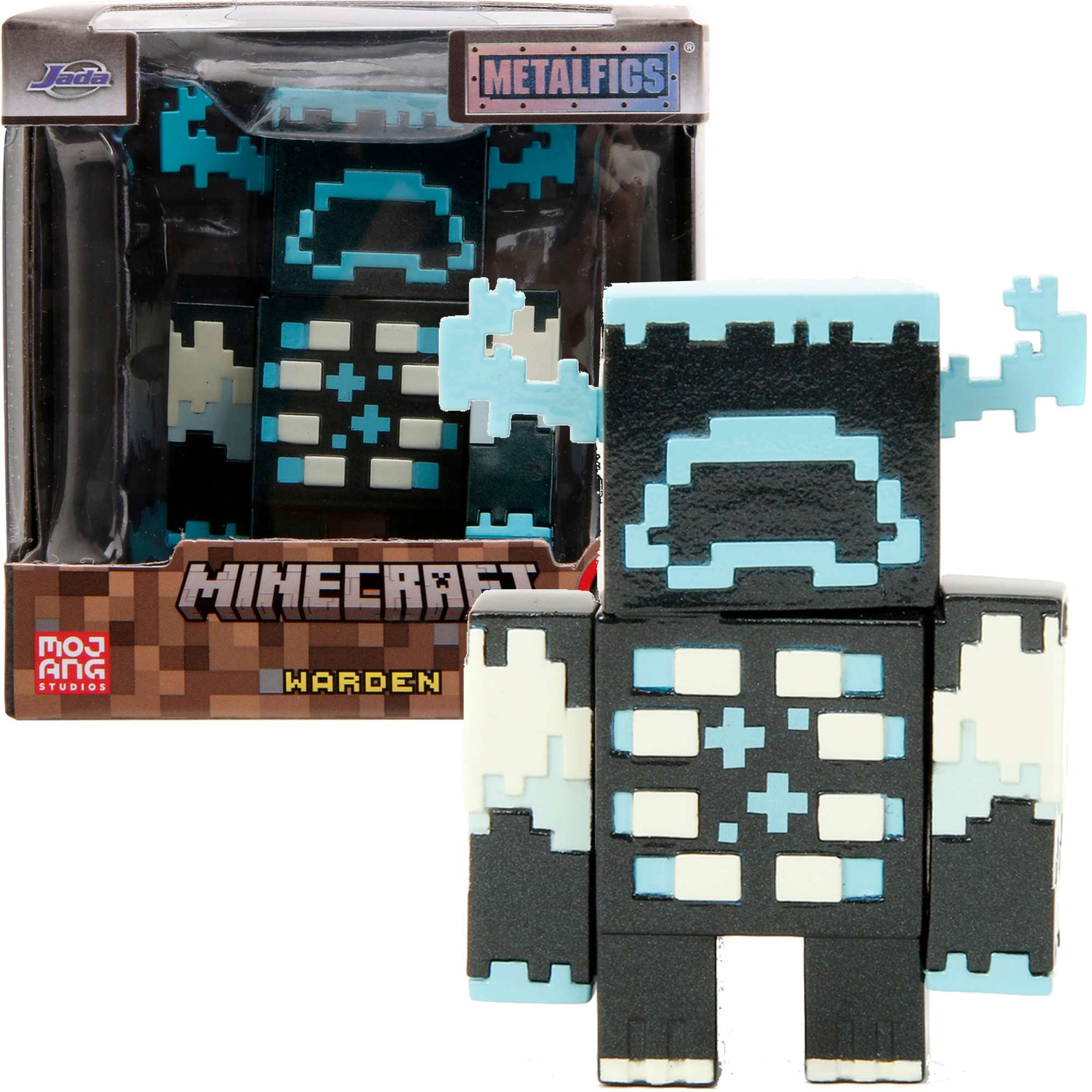 Minecraft Metalowa Figurka kolekcjonerska Warden Metalfigs 6 cm : Humbi.pl