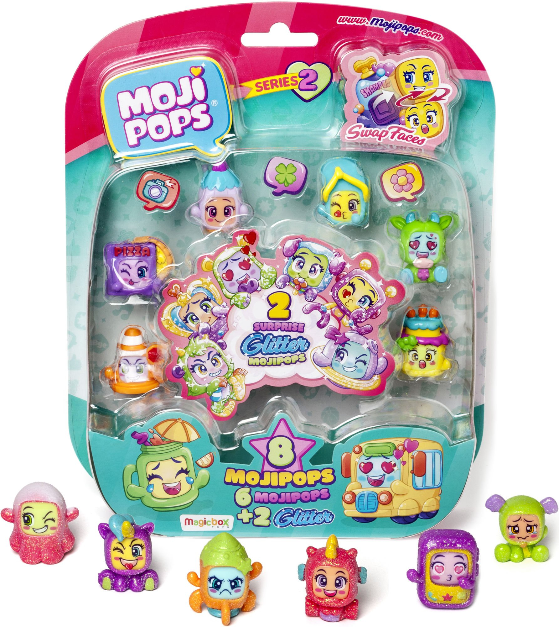 Moji Pops Seria 2 Zestaw 86 figurek + 2 Glitter : Humbi.pl