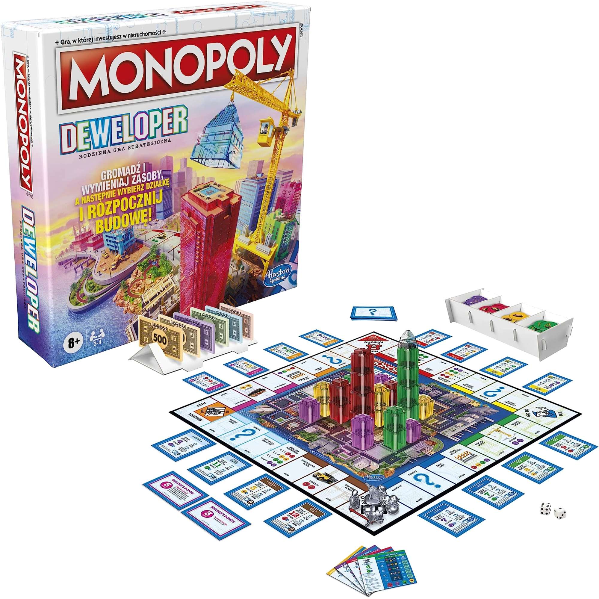 Hasbro Gaming Monopoly: Marvel Spider-Man GRA PLANSZOWA język