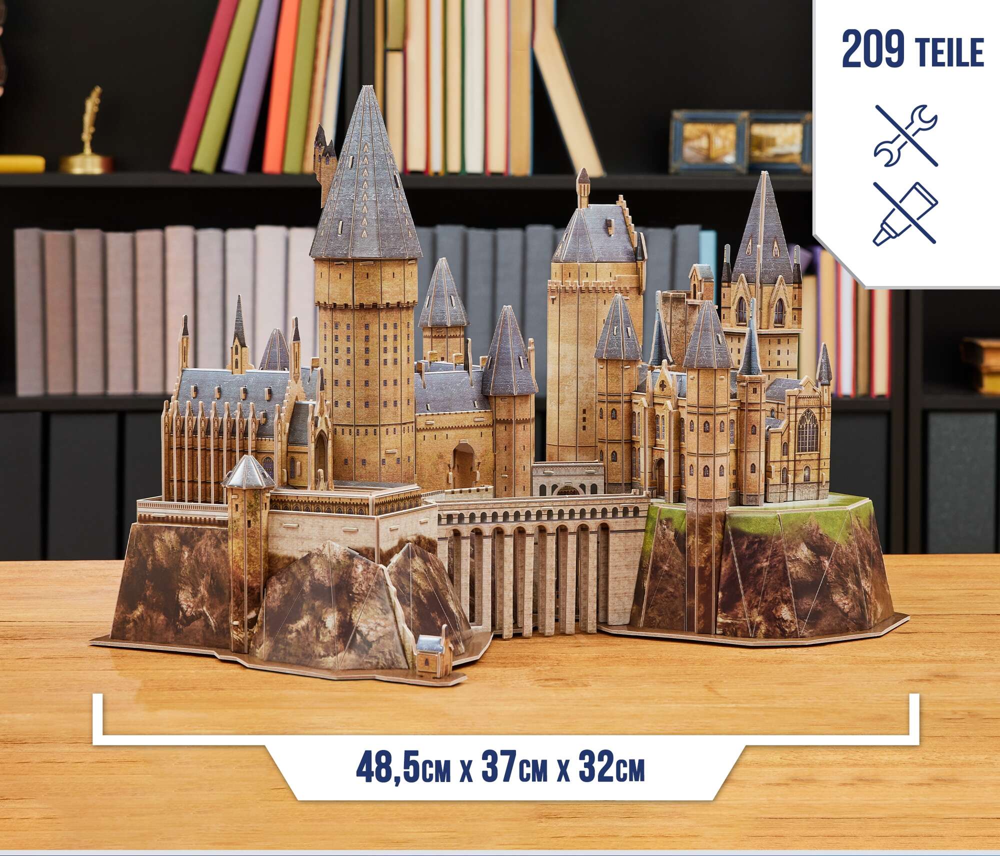 Puzzle 4D Build Harry Potter Hogwarts Zamek Model 3D Do Złożenia : Humbi.pl