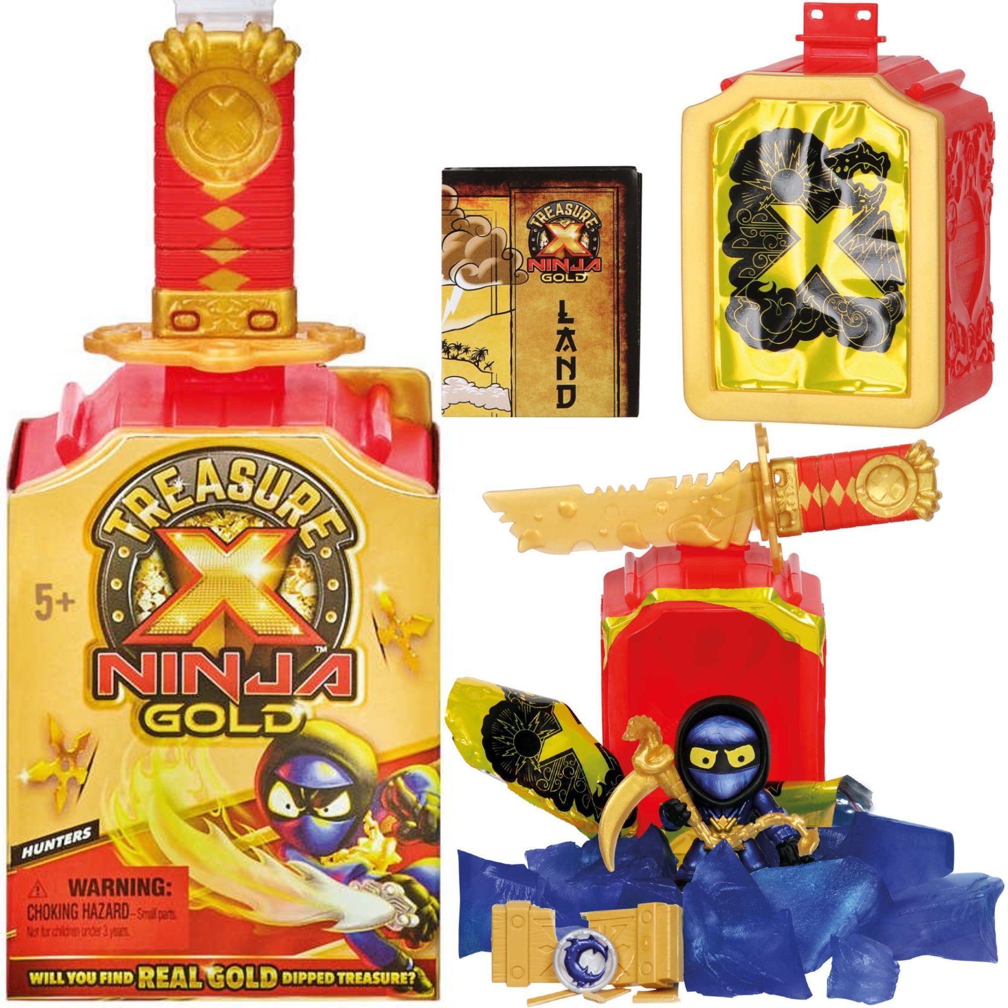 Treasure X Ninja Gold Hunters Łowca Figurka I Akcesoria Humbipl