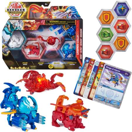 Bakugan Legends Bitewny Zestaw Kolekcjonerski Battle Collection Pack Cycloid + 5 figurek i karty