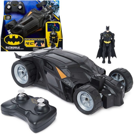 Batman Batmobile zdalnie sterowany pojazd RC samochód auto i figurka DC Comics