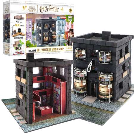 Buduj z cegły Harry Potter Sklep Ollivandera z różdżkami klocki EKO