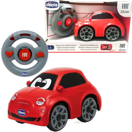 Chicco Fiat 500 zdalnie sterowany czerwony