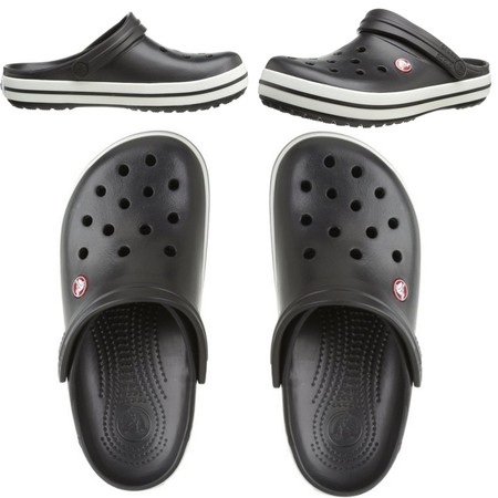 Crocs Crocband Black Czarne Klapki 36-37 M4