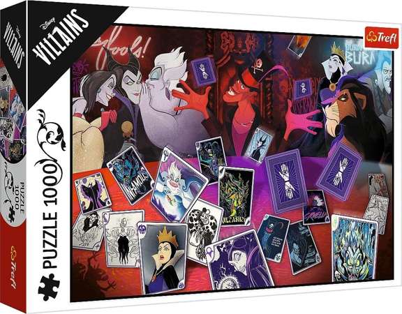 Disney Puzzle 1000 Villains Dobra passa