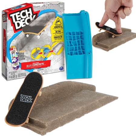 Fingerboard Cementowa Rampa + Deskorolka Beton Kinetyczny Do Budowy Rampy Tech Deck