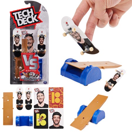 Fingerboard Deskorolka Z Przeszkodą Zestaw 2pak Plan B Vs Series Tech Deck