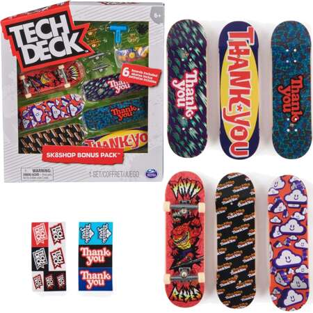 Fingerboard Deskorolki Thank You Bonus 6 Pack Sk8shop + Akcesoria