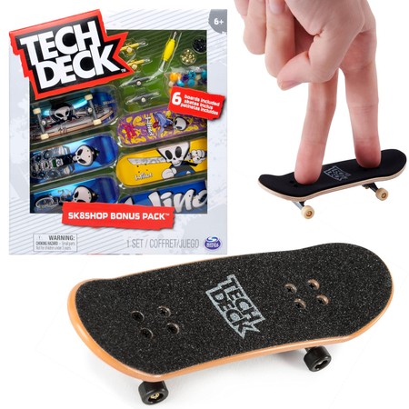 Fingerboard Zestaw 6 Deskorolek  Bonus Pack Blind + Akcesoria Tech Deck