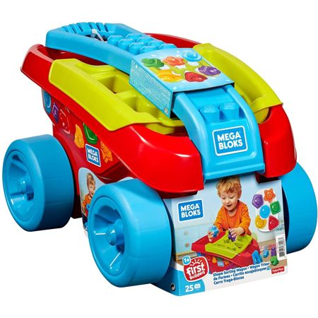 Fisher Price Mega Bloks Wózek Sorter