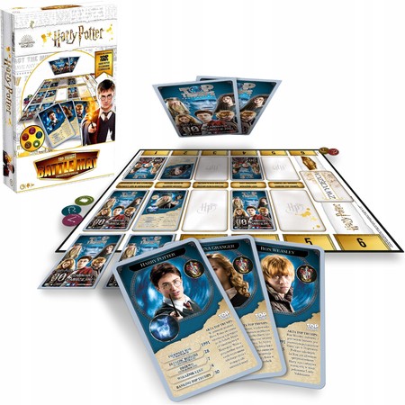 Gra karciana Battle Mat Harry Potter mata bitewna do gry + karty Top Trumps