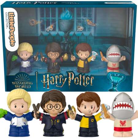 Harry Potter i Czara Ognia Zestaw 4 figurki kolekcjonerskie czarodzieje