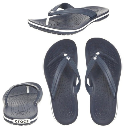 Japonki Crocs Klapki granatowe Flip Flop Navy 45-46 EU M12