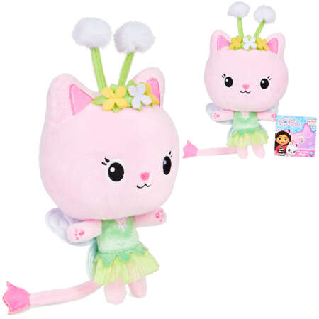 Koci Domek Gabi Wróżkicia Różowa Maskotka Kotek Przytulanka Kot Kitty Fairy 23 cm Gabby's Dollhouse Spin Master